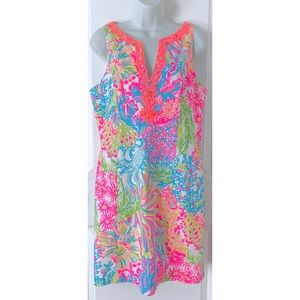 Lilly Pulitzer Lovers Coral Ryder Shift Dress